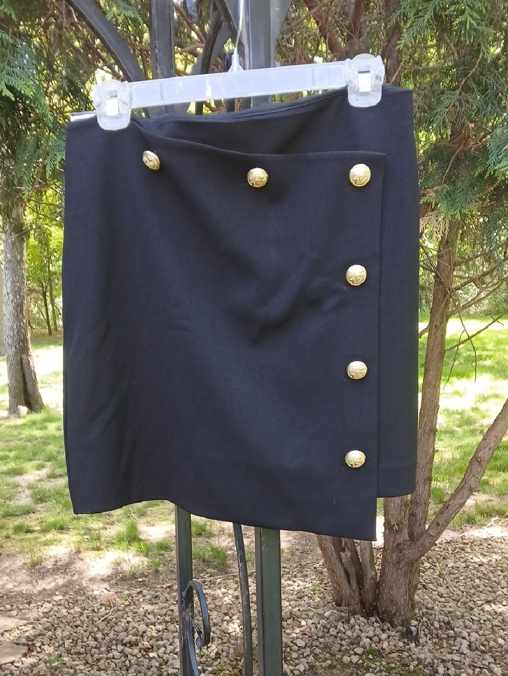 Express black mini skirt Sz 8, Preppy Sailor Old Money